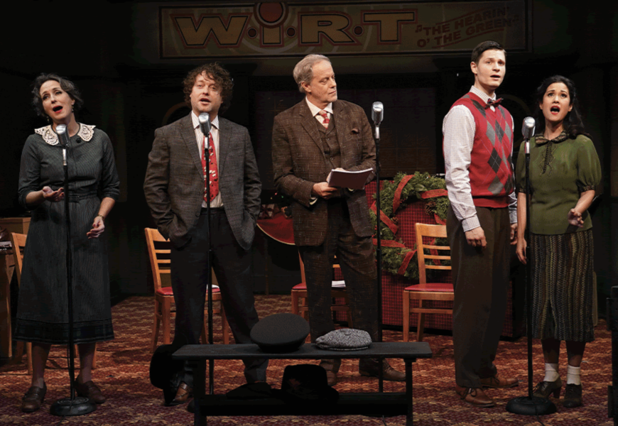 Actor Ashley Robinson Touts “It’s a Wonderful Life – A Live Radio Play” Playing at The Irish Repertory Theatre This Month